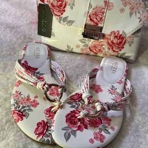 Guess Jaden Purse and Size 9 Sandal